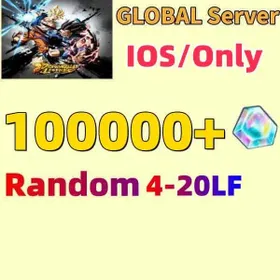 Global ✅[IOS only] 100000+ Chrono Crystal】+Random 4-20LF|Bandai ID| The plot has been completed |lvl120+|Dragon Ball Legends