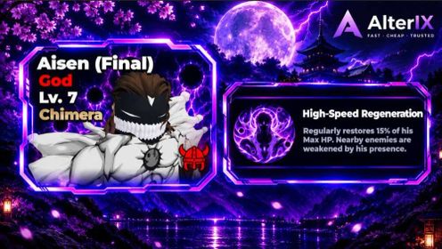LVL 7 Aisen (final) Chimera VIKING trait | Roll Anime to Fight!