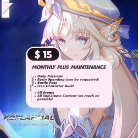 Monthly Plus Maintenance (30 Days)