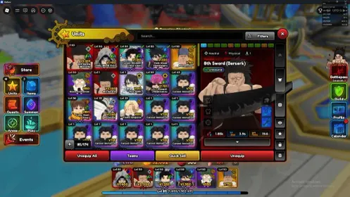 Account Anime Exepiditions 5 Unbound + 2 Secret Meta Well Build + 137 Traits Reroll (Check Description and Pict)