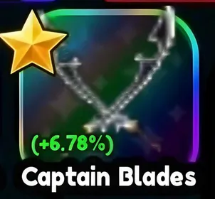 Anime Dungeons - Captain Blades Warrior Weapon