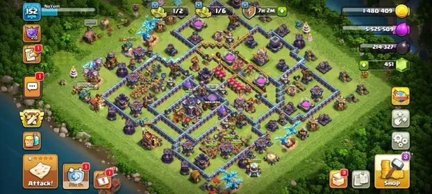 Th 15 near max ✅hero max✅good equipment ✅nc free✅wall almost mx✅all pet unlock✅full access