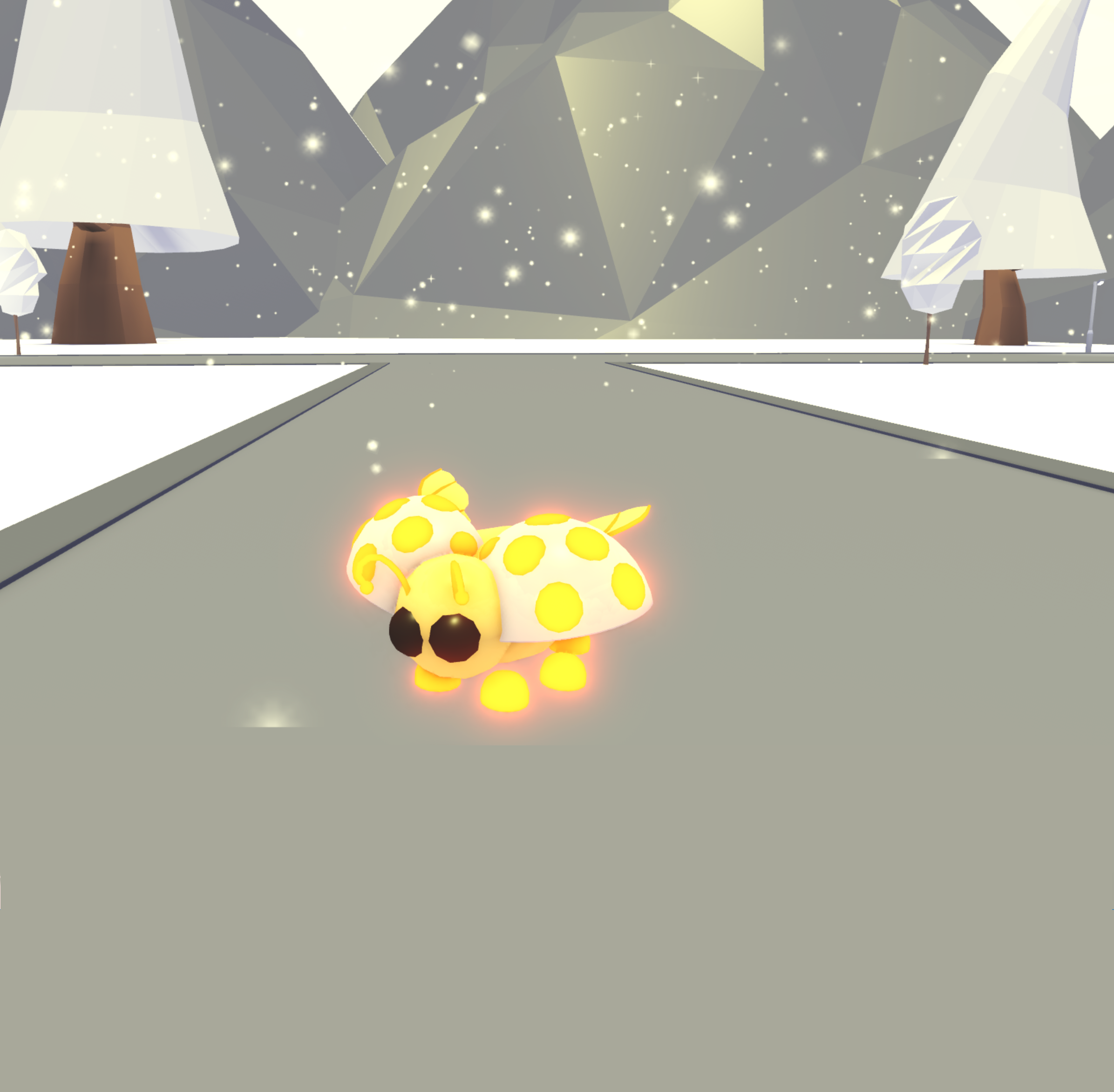 Roblox Adopt me NFR Golden Ladybug