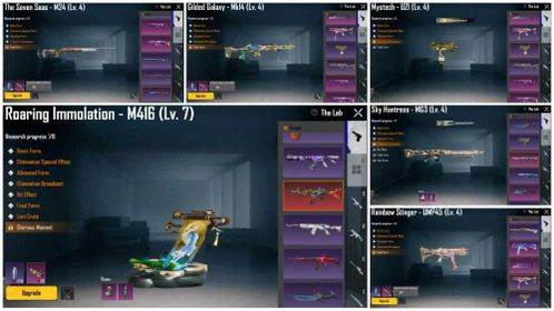 🔥 M416 Roaring Immolation Lv7 MAX | 👑 3× X-Suits | ⭐ Frost Druvaen Lv4 | 🔫 41× Gun Labs | 💎 Mythic Fashion 146 | ⚡ Instant Access