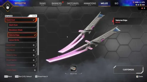 LVL 374 | HEIRLOOM DEATH DUET DUAL KATANA FULL COLOR UNLOCK | BP S25 28 29 FULL MAX | BP S27 MAX 1 SPLIT | CURRENT BP PREM ON GOING | ALL LEGENDS UNLOCK | FULL EMAIL ACCESS | 400 AC | 10 EXOTICS |