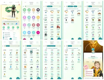 [#238] LVL 70 🔥 | 26 Legendary | 17 Shiny | 153 Special Background | 5 Shiny Legendary | 8x 100iv | 10 Costume | Shadow Lugia , Articuno | Shiny Xerneas , Moltres | 1 Master Ball | 1350 Item Storage | 550 Pokemon storage | Instant Access