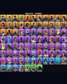 84 Skins Chun-Li ⭐️ Deadpool ⭐️ Meowscles ⭐️ Peely ⭐️ Skye ⭐️ Rippley vs Sludge ⭐️ Catalyst ⭐️ The Foundation ⭐️ Slayer Juice WRLD ⭐️ Warpaint ⭐️ Mandalorian ⭐️ Carbide ⭐️ Sun Strider ⭐️ Drift ⭐️ Redline ⭐️ Ocean ⭐️ Remedy vs Toxin ⭐️ Iri m9005764677