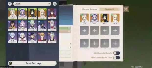ASIA | AR10 Lumine | Vesna + Yumemizuki + Tighnari | All unset | Low Explore | Not a cheat account | fast delivery #340