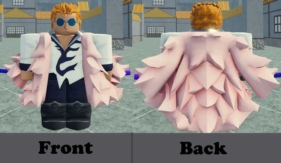 [Peroxide] - Pink Feathered Cape (Doffy Cape) - Unobtainable