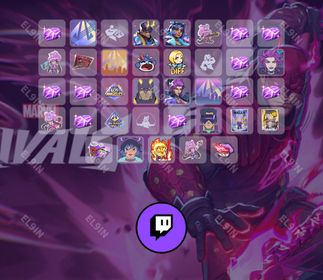 🧨 Twitch Drops 💜 Ignite MSF 2026 Day 3 👑 Marvel Rivals [Total 37 Items]