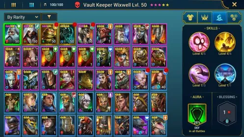 Wixwell Starter Account | 4 Legendary | 21 Epic | RSLA203