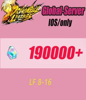 Dragon Ball Legends/[iOS only]190000 Time Crystals] + Random 12-16LF || BIND ID || Full Story || Fast Shipping