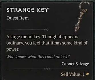 Season Softcore | x1 Strange Key | The Forlorn Hovel