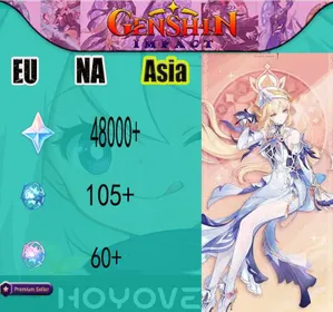 [NA] AR55+ Nicole + 48K+ Primogems |60+Intertwined Fate 104+Acquaint Fate||MC Random|Mail Account/Send now