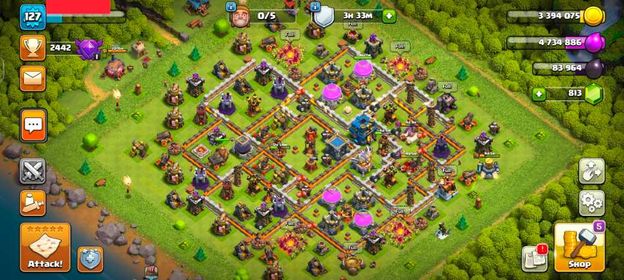 #158-TH 12-Lvl 127-King 38-Queen 39-Warden 14-Gems 813-Safe Account 💯
