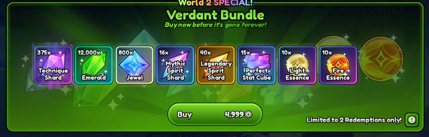 Verdant Bundle *ANIME LAST STAND* Cheapest price!