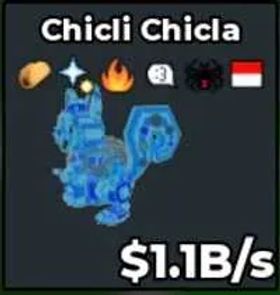 [ INSTANT DELIVERY ] Chicli Chicla (DIAMOND) 1.1B/s l Steal A brainrot