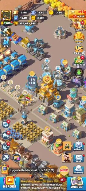 LW152 | All Platform | 140M Power Peak  | VIP 11 | HQ 32 | S1186 | 17 UR Heroes | 29,6M Squad | 5K Gems
