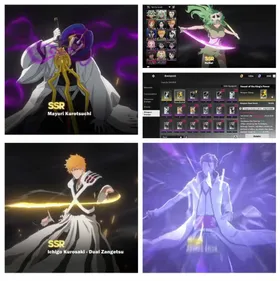 NA LV9| Ichigo Dual+Sign, Mayuri, Nelliel, Aizen, Urahara | Crunchyroll/NA Servers | cakr