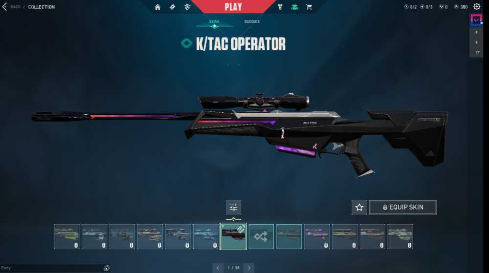 F/A 20 skins / K/TAC Vandal / Artisan Phantom / Monarch Bucky / Artisan