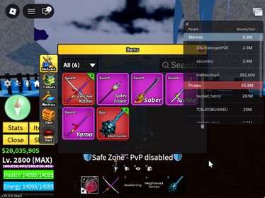 ID 637:LV 2800+Sanguine Art+CDK+SGT RACE Ghoul V4 FULL GEAR + T-rex Gravity Inven|Unverified Account|Auto Delivery|Blox Fruits