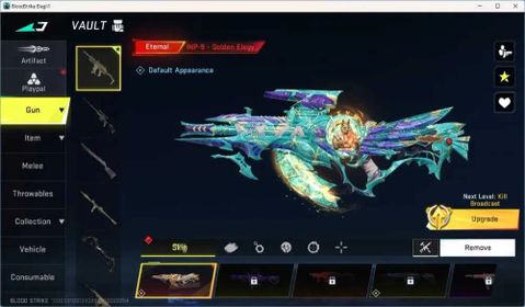 ASIA | 1 Eternal: INP-9 - Golden Elegy|1 Ultra|1 Ultra Striker|3 Legendary|1 Legendary Skydive|Check SS BS3919B