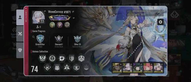 ETH603 – Global S25 Endgame Account | 29 SSR, 11+1 L&D, 18 RGB, 32K Crystals, 676 Purple Tickets