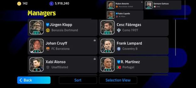 🔥2 G.O.A.T in 1 Team🔥G.O.A.T BigTime Ronaldo (107)🔥G.O.A.T Messi (104)🔥Old Blitz Curler Son🔥Epic Rooney (107)🔥Epic Uni Hoeneb (104)🔥Epic Platini (104)🔥Epic Villa (104)🔥Epic Owen (104)🔥Epic Cannavaro (107)🔥Epic Zenetti (104)🔥Epic Alons🔥Epic Gk Oliver Kahn (105)🔥Epic Baresi🔥Epic Rijkaard🔥Epic Fiore🔥Epic Beckenbouer🔥Epic Edgar🔥Epic Maradona🔥Epic Carlos🔥2x Old BigTime Player: Forlan X Nakamura🔥Blitz Curler Rizal🔥Blitz Curler Doue 🔥Robertson🔥Hujisen🔥Costacurta🔥Beckham🔥Torres🔥Best POTW/ShowTime/Highlight/Old Epic Cards🔥9x Best Managers🔥Konami Linked/G-Lost🔥(#2800)