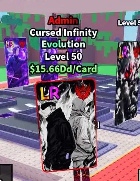 Anime Card Farm | Admin Cursed Infinity