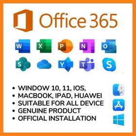 🔥 buy Microsoft office 365 Personal 1 Year Account  5 Device Windows/Mac/iOS/Android ✅ automatique delivery ✅