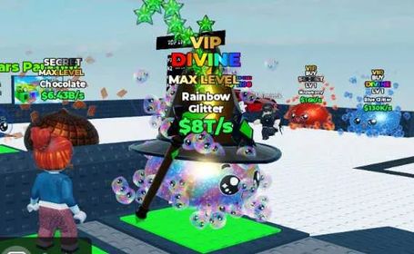 Mega Ramp for Slime - 8T/s Rainbow Glitter (random color)