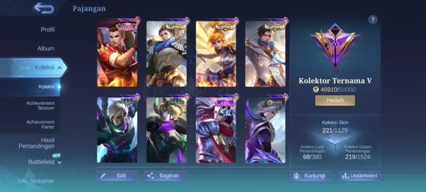 #MLBB3 Hero 133 Skin 221 | LuckyBox Chou | Naruto Vale | 3 LightBorn | 3 Venom | PAce Fanny | 3 DragonT | SpongeBob Cyclops