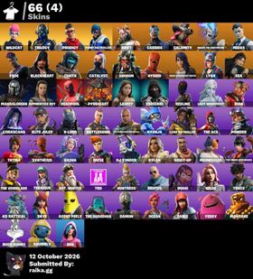 👑 [PC/PSN/XBOX] 66 SKINS 🍀 WILDCAT