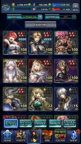 GLOBAL|Rank 21|100k Crystal|Collab MushokuTensei(Eris & Rudeus Greyrat)|G Lilaha,SM Sera,PoG Zero|1LR&30SSR Ark|Code Only|LC1579