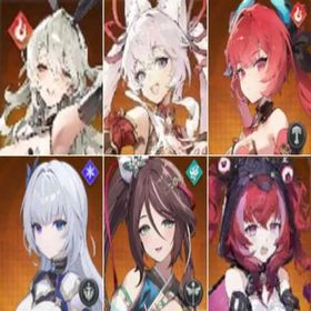 Korean|lv2|Vivian+Mina+Flare+Ophelia+Jiwon+Brisshell|Only completed the tutorial|Fast delivey