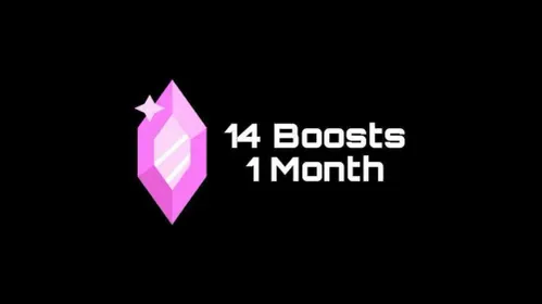 Discord server boost 14x - 1 month