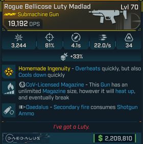 ⭐[GOD ROLL] L70 LUTY MADLAD - SEE IMAGES FOR STATS⭐