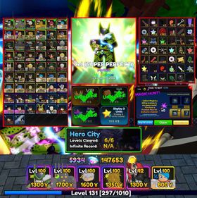 Cel (Super perfect) Unique!| High End Account VIP | Anime Adventures AA | Automatic Order