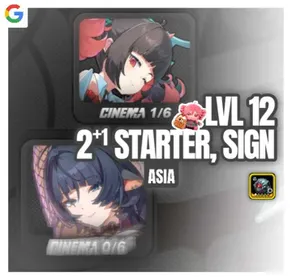 [ASIA] FMC | LVL 12 | RATE ON | JANE DOE SIGN + NANGONG YU M1 + ZHAO + KOLEDA + GRACE | LOG GOOGLE ONLY | STARTER ACCOUNT | READ DESCRIPTION [#120g]