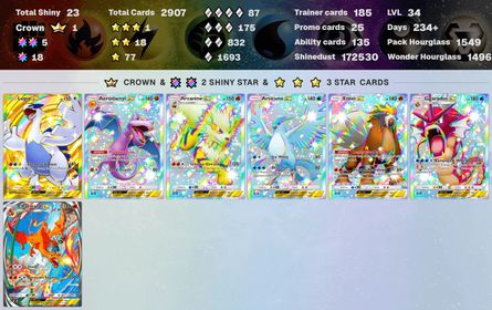 💎 4515 ENG cards ✨ Pack Hourglass 2799 ✨ 2 Crown
