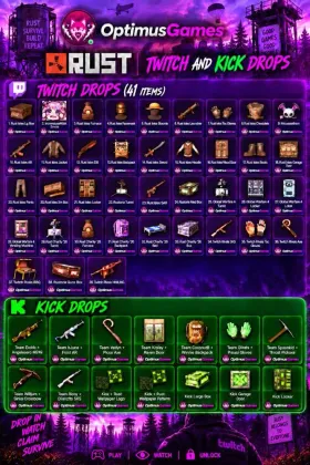 ALL POSSIBLE DROPS (52) skins |  50 + 51 + 52 + 53 ROUNDs (37) skins | 3 ROUNDs (15) skins | Twitch + Kick
