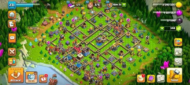Th 18 Fully max defence💥Hero 110 110 70 85 55 25💥12 epic near max💥700 Madels💥50 % offer shop💥good troops