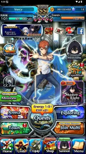 Global|Rank 101|10 Ascend 4 TW|(Shirou Emiya,Chloe,Uzu Sanageyama,Miyu)+TW|Lpot 123+17 RGB|CheckSS|GS2895