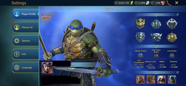 [TOP][4.23M] 34 LEGENDARY (Leonardo+Donnie+Raph,Titus,SG,Venus,Arb,Yakarl,Victor,Kassandra,April…) + 2k UNM