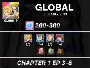 0019# ✨STARTER✨7DS : GLOBAL UNLINKED | 1Lr + GACHIAKUTA | Fast Delivery