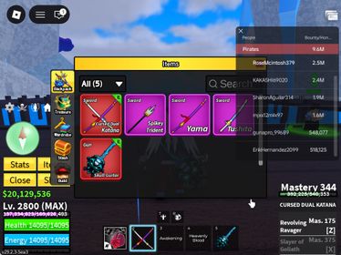ID 494:LV 2800+SANGUINE+CDK+SG RACE ANGEL V4 FULL GEAR |Unverified Account|Auto Delivery|Blox Fruits