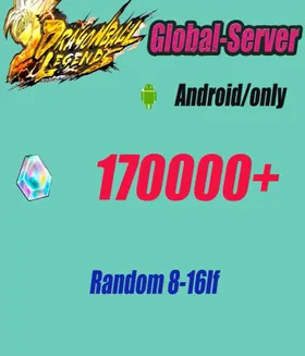 Dragon Ball Legend/Global Version [Android Only] 170000+ Time Crystal] + Random 4-10 LF || BIND ID || Story Completed || FastShipping