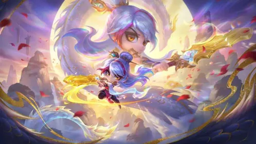 ⭐️️Sale⭐️️⭐️[EUW] Prestige Chibi Valiant Sword Riven ⭐️Unranked | Email + Password + Riot ID Changeable⭐️