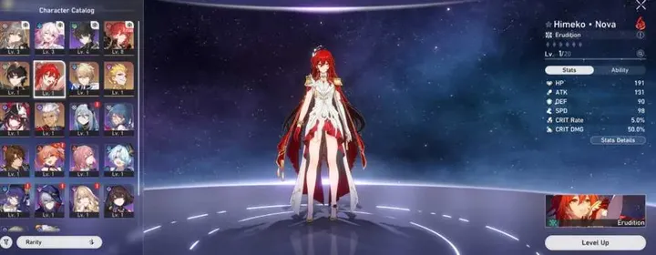 ASIA | TL 4 | Starter | Himeko_Nova Sign + Sparkle + Gilgamesh + Archer + Danheng PT |Companion Spirit x2