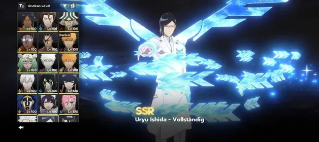 BSR316 – Nuverse Endgame Account | 19 SSR, New Uryu, Bambietta & Ichigo TYBW, Full Builds